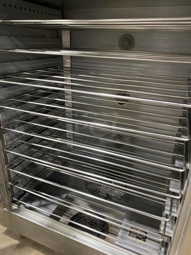 Nuvu Commercial Baking Center Oven Proofer Combo! With Metal Oven Racks! Stainless Steel! On Casters! Model: SUB123 SN: 00375647120400010001 208V 60HZ 3 Phase - Image 6 of 10