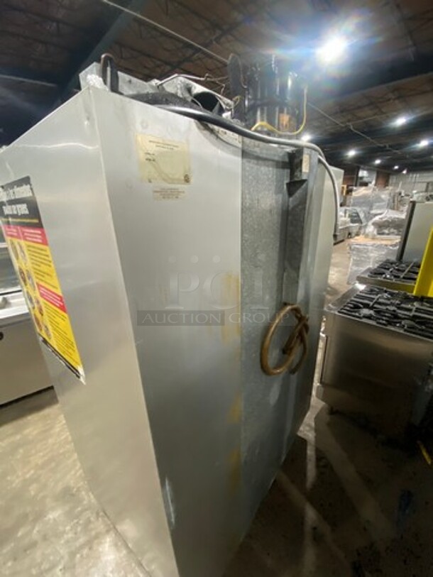NICE! Manitowoc Two Door Stainless Steel Cooler! On Legs - Image 4 of 7