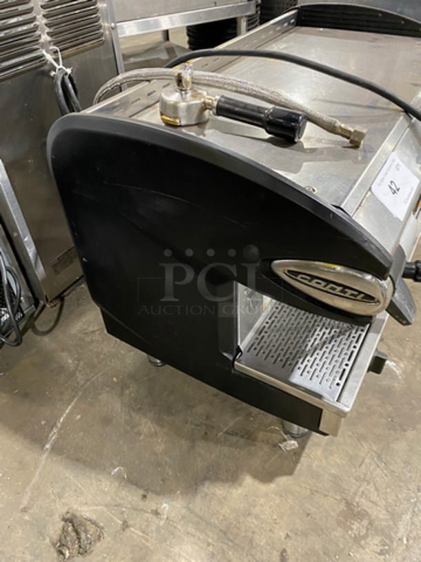 NICE! Conti Xeos Commercial Countertop 2 Group Espresso Machine! All Stainless Steel! On Small Legs! - Image 3 of 7