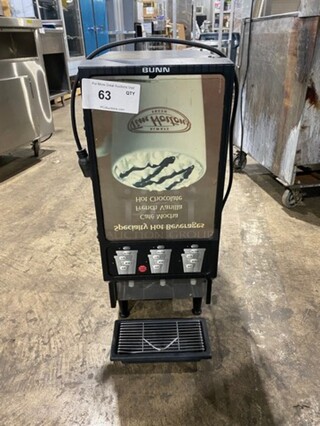 NEW! Bunn Commercial Countertop 3 Spout Hot Beverage Dispenser Machine! On Legs!