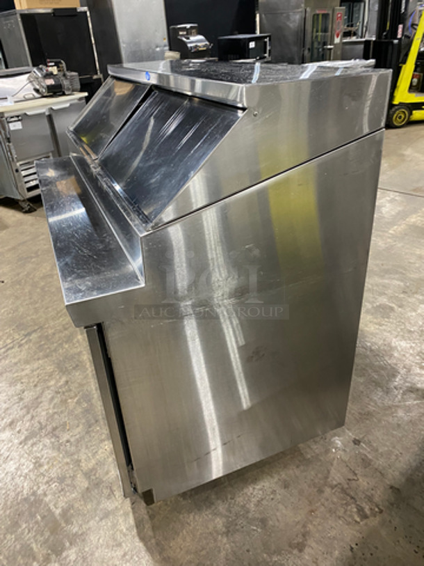 Randell Commercial Refrigerated Sandwich Prep Table! With 2 Door Storage Space Underneath! With Pan Holders! All Stainless Steel! Model: 51359WPR SN: W1611117-1 115V 60HZ 1 Phase - Image 2 of 11