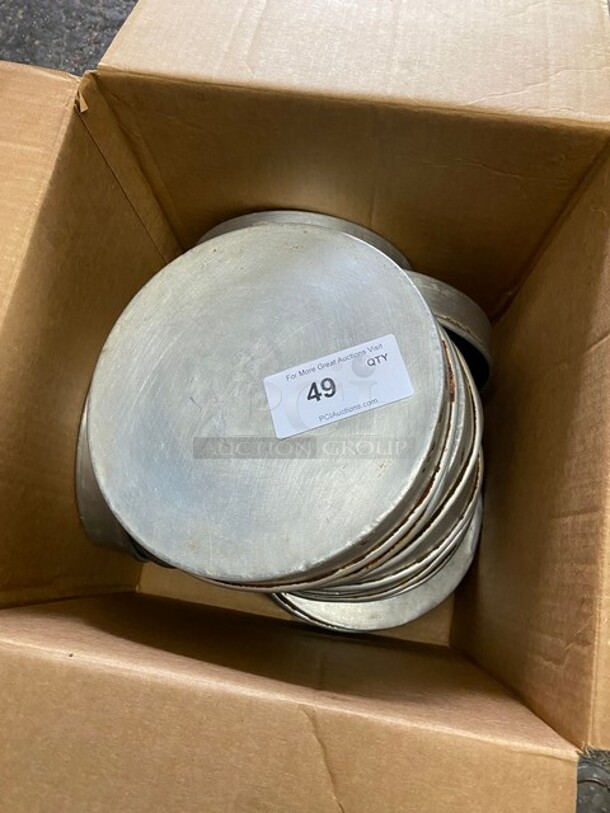 All One Money! 10" Round Tin Cake Pans! - Image 1 of 5