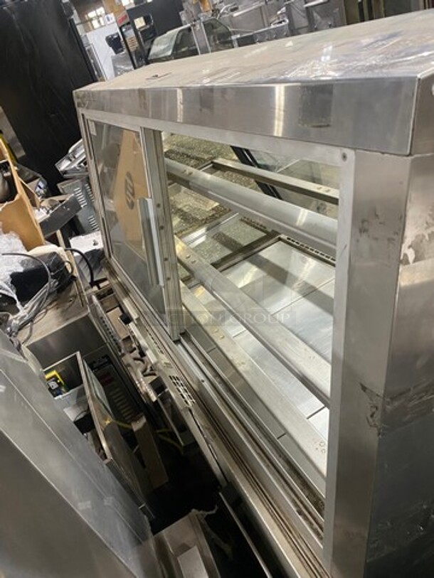 Federal Commercial Refrigerated Deli/Bakery Display Case! With Slanted Front Glass! With Sliding Glass Rear Access Doors! - Image 4 of 6