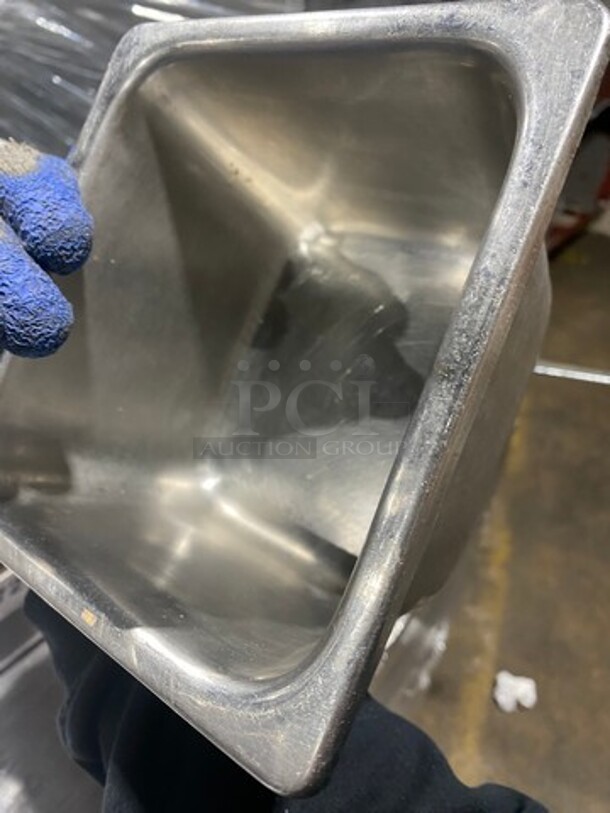 Commercial Steam Table/ Prep Table Food Pans! All Stainless Steel! 15x Your Bid! - Image 8 of 11