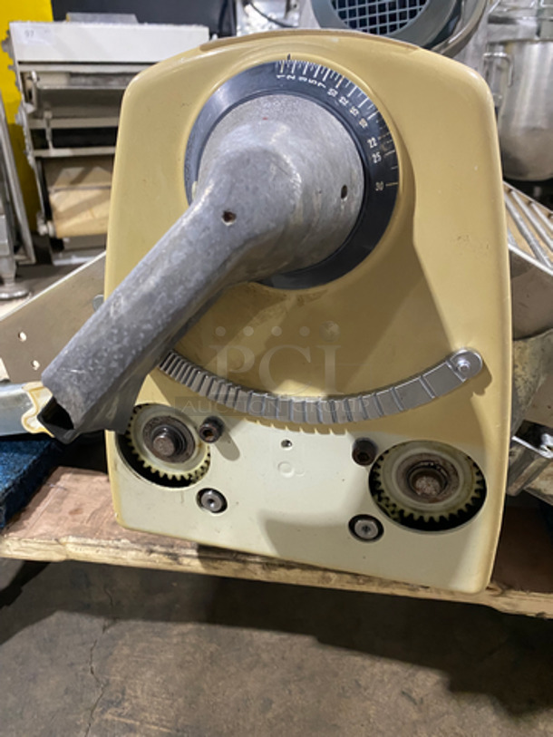 Seewer Rondo Commercial Reversible Roller Dough Sheeter! Stainless Steel Body! Model: STM503 SN: A9196023 110V 60HZ 1 Phase - Image 8 of 10