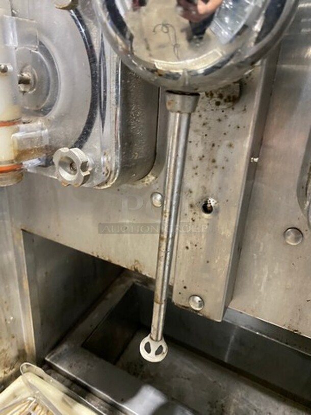 Taylor Commercial 2 Flavor Frosty/Coolatta/Slushie Making Machine! With Milkshake Mixing Attachment! All Stainless Steel! On Casters! Model: 342D27 SN: K3062936 208/230V 60HZ 1 Phase - Image 8 of 10