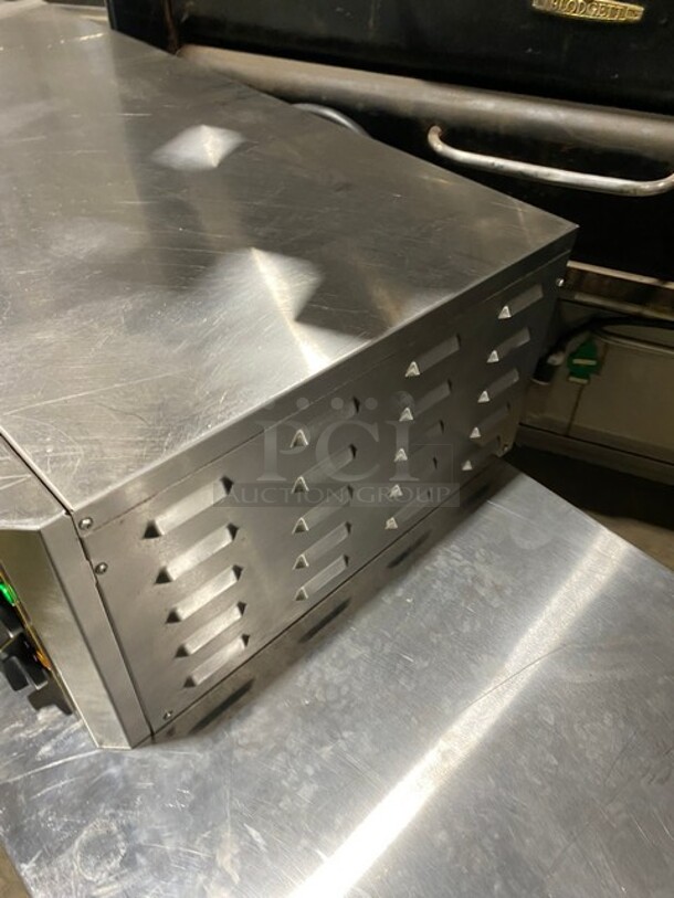 Equipex Commercial Countertop Electric Powered Pizza/ Snack Oven! Model: PZ430D SN: FJ412007 208/240V 60HZ 1 Phase - Image 3 of 8
