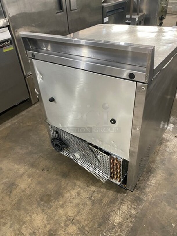 True Commercial Single Door Lowboy/Worktop Freezer! With Back Splash! All Stainless Steel! Model: TWT27F SN: 7698538 115V 60HZ 1 Phase - Image 4 of 10
