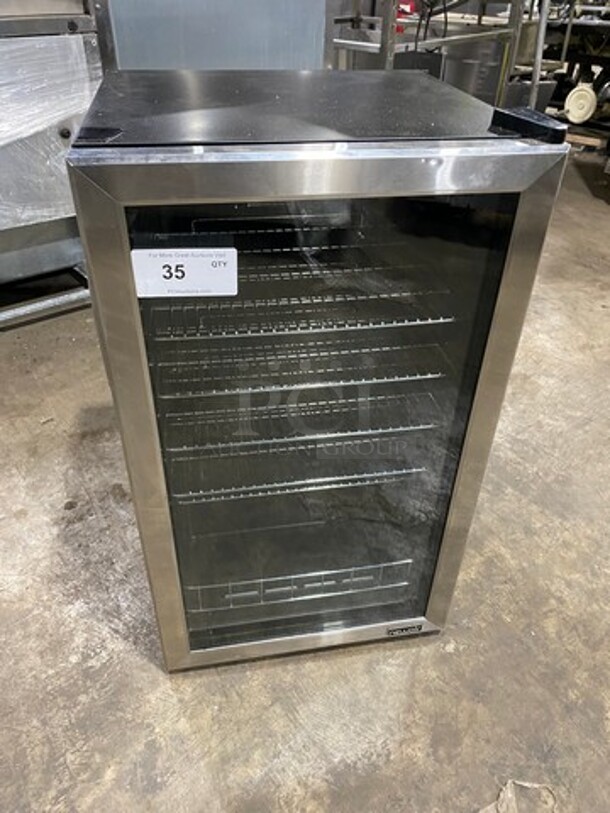 NICE! NEWAIR- Mini Wine Cooler Merchandiser!  Model AB-1200! 110-120 Volts, 
1 Phase. 19x18.5x33. - Image 1 of 7