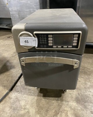 LATE MODEL! 2018 Turbo Chef Commercial Countertop Rapid Cook Oven! On Small Legs! Model: NGO SN: NGOD41069 208/240V 60HZ 1 Phase