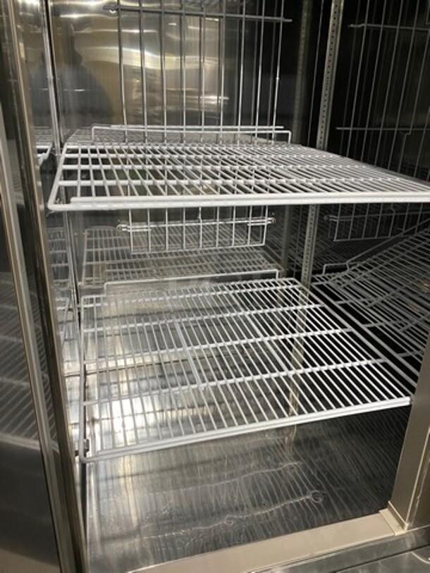 Norlake Commercial 2 Door Reach In Freezer! With Poly Coated Racks! All Stainless Steel! On Casters! AdvantEDGE Series! Model: F49S SN: 13120131 115V 1 Phase - Image 11 of 12