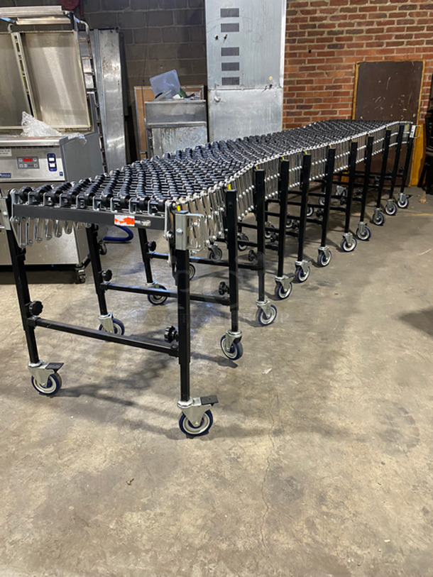 NEW! NEVER USED! WOW! Uline Commercial Expandable Conveyor!