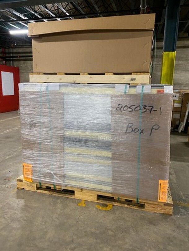 AWESOME! BRAND NEW! IN THE BOX! Norlake Commercial Self Contained 6x6 Walk-In Freezer! With Floor! Model KL66-CR-M! Self Contained Compressor/Blower 208/230V 1 Phase!
