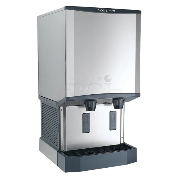 BRAND NEW SCRATCH AND DENT! 2022 Scotsman HID540A-1A Stainless Steel Commercial Countertop Nugget Ice & Water Dispenser. 115 Volts, 1 Phase. Stock Picture Used as Gallery. - Image 1 of 3