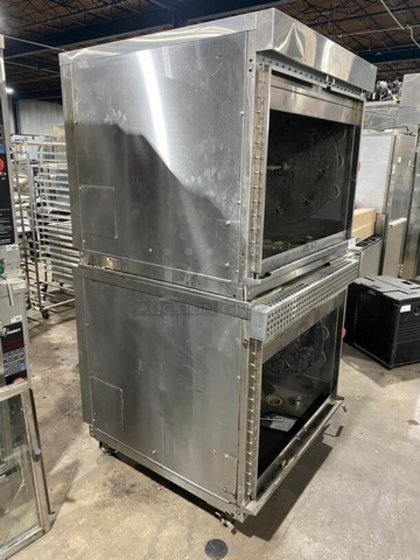 Hardt Commercial Natural Gas Powered Rotisserie Machine! With View Through Front Access Door! All Stainless Steel! Model: INFERNO3500 SN: 100935HFD11174 - Image 2 of 12