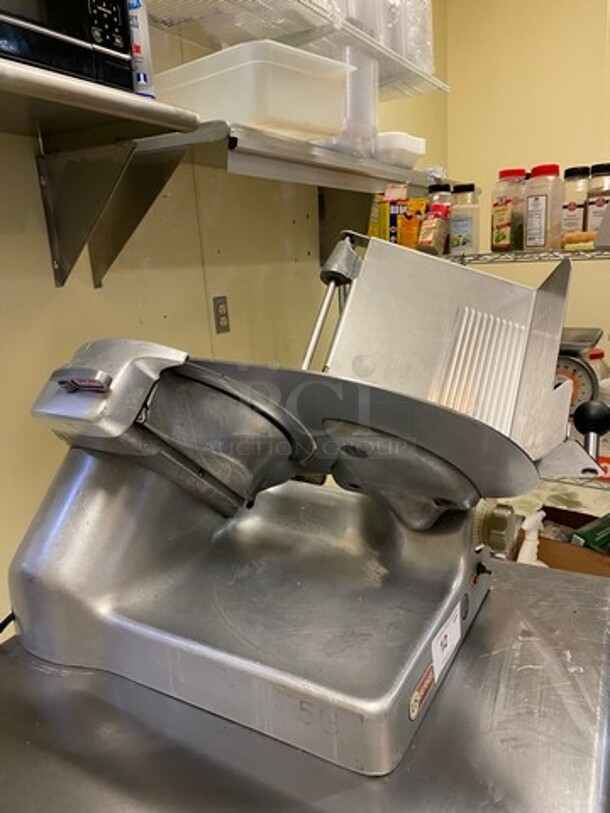 Berkel Commercial Countertop Deli/ Meat Slicer! All Stainless Steel! WORKING WHEN REMOVED! - Image 3 of 7