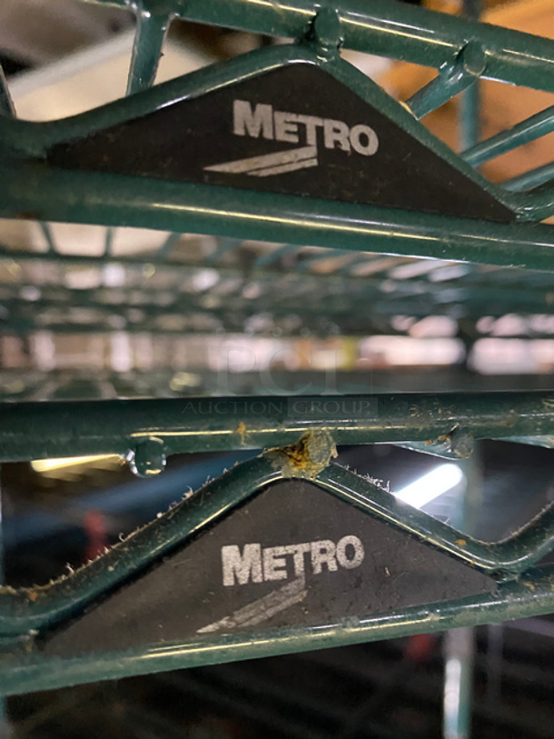 4 Tier Metal Wire Shelf! On Legs! - Image 4 of 4