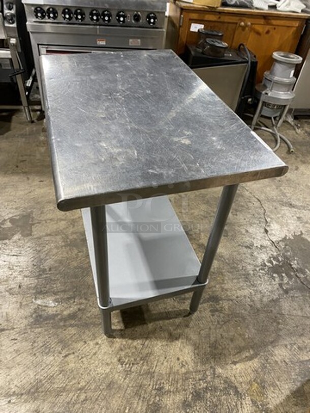 Stainless Steel Work Table! With Under Shelf!  - Image 4 of 6