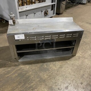 Bakers Pride Gas Powered Cheese Melter! All Stainless Steel!