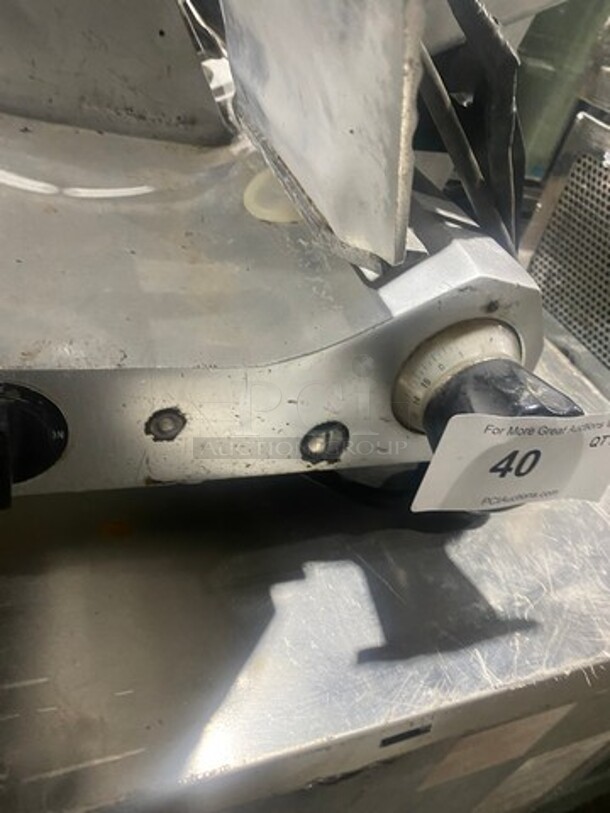 Commercial Countertop Deli/ Meat Slicer! All Stainless Steel! - Image 6 of 8