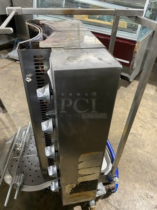 Commercial Countertop Gas Powered Vertical Broiler Gyro/ Shawarma Machine! All Stainless Steel! - Image 4 of 8