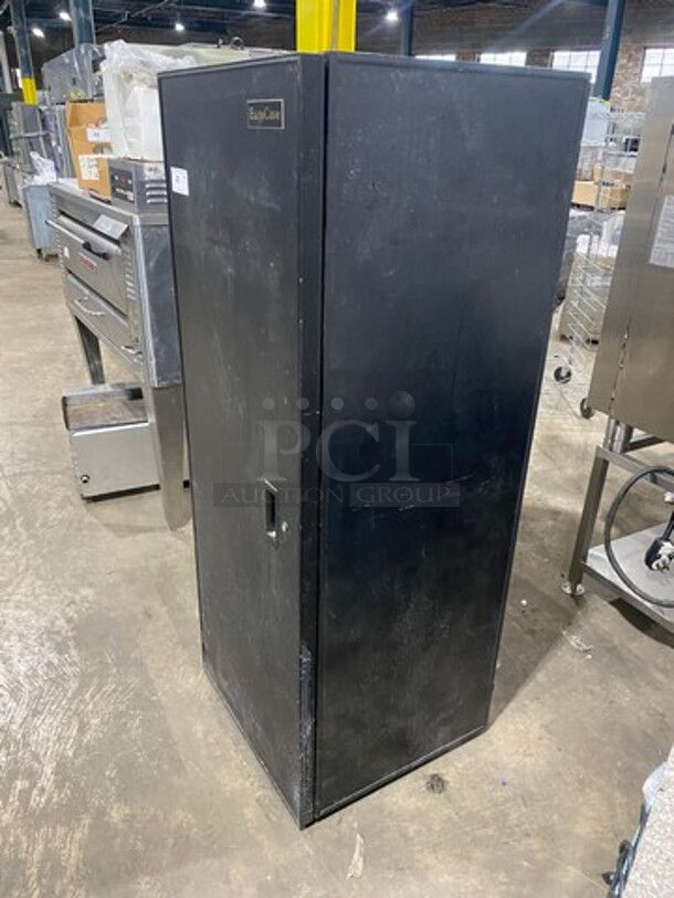 Euro Cave Commercial Single Door Wine Chiller! With Solid Door! With Wooden Racks! - Image 2 of 9