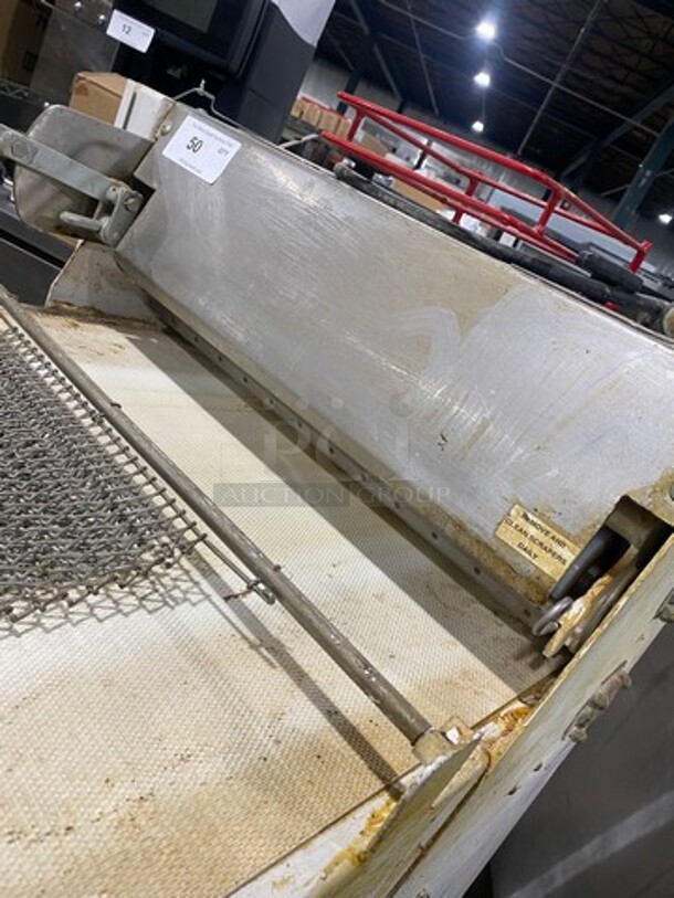 Bloemhof Commercial Dough Sheeter/Molder! On Casters! WORKING WHEN REMOVED! Model: 860L1 SN: 111791 220V 60HZ 1 Phase - Image 5 of 9