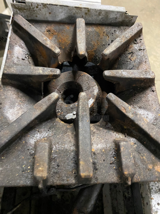 Wolf Commercial Natural Gas Powered 2 Burner Stock Pot Range! All Stainless Steel! On Casters! - Image 6 of 11