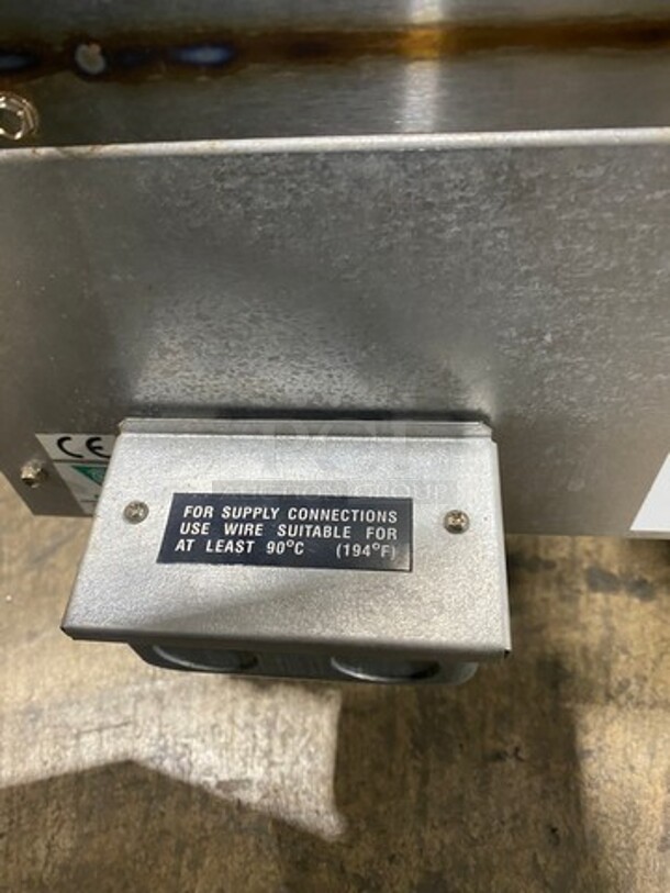 NEW! OUT OF THE BOX! Star Max Commercial Countertop Electric Powered Mirror Shine Flat Top Griddle! With Back And Side Splashes! All Stainless Steel! On Small Legs! - Image 6 of 11