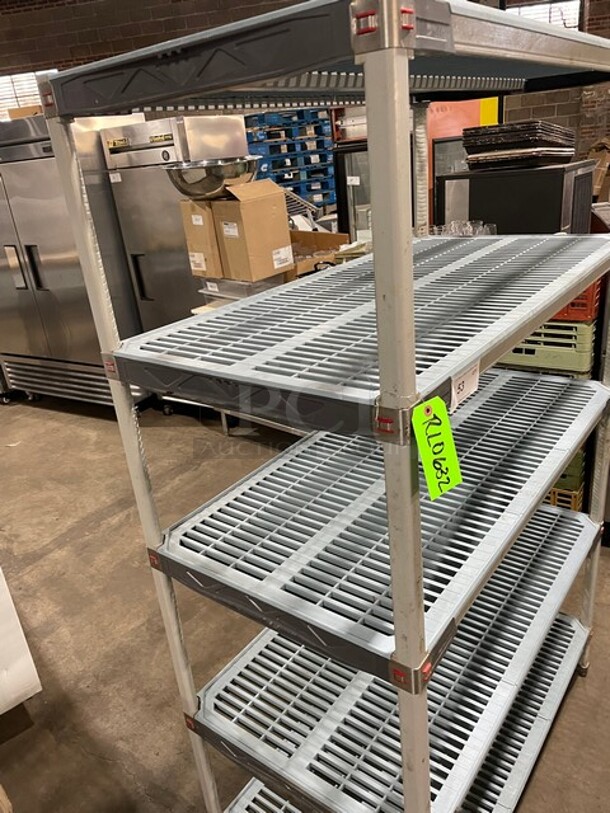 Metro Max Commercial 5 Tier Storage Rack! On Legs!  - Image 4 of 8