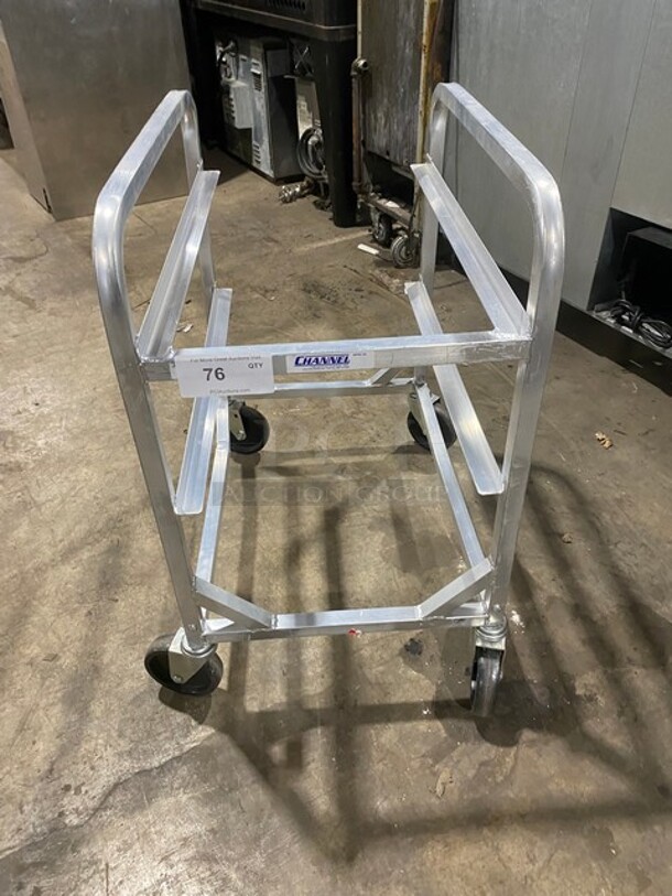 Channel Metal Commercial Pan Transport Rack! - Image 1 of 5