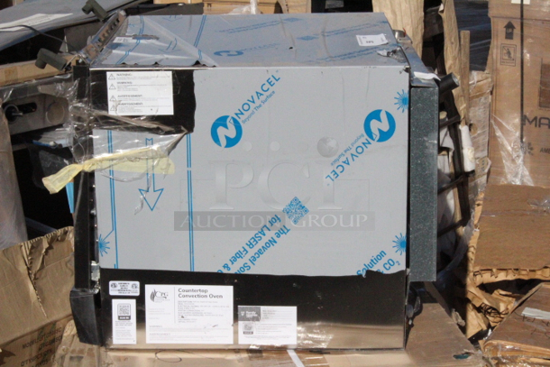 BRAND NEW SCRATCH & DENT! Cooking Performance Group Coh-D4-M Electric Digital Countertop 4 Tray Half Size Convection Oven With Steam Injection -208-240V, 2700W - Image 3 of 6
