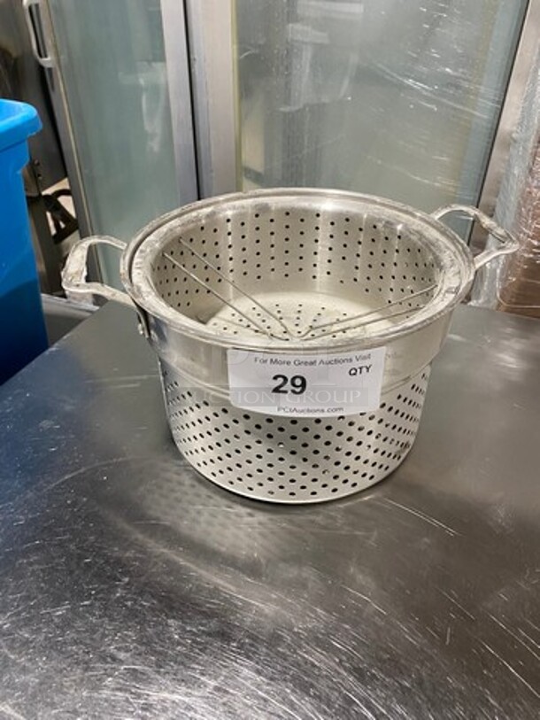 Perforated Pot/ Steam Insert! With Side Handles!