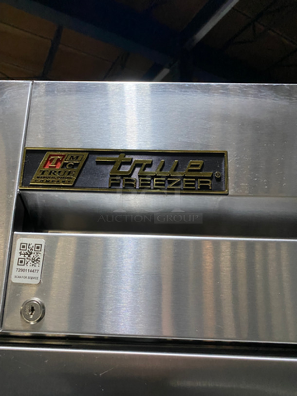 True Single Door Reach-In Freezer! With Poly Coated Racks! Solid Stainless Steel! On Casters! Model: T23F SN: 7778865 115V 60HZ 1 Phase - Image 8 of 9