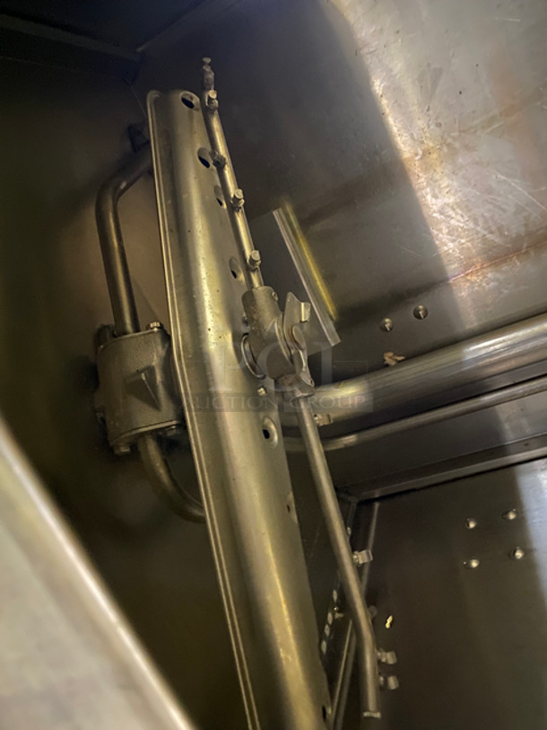 Hobart Commercial Pass-Through Dishwasher! All Stainless Steel! On Casters! Model: AM14C SN: 12102211CF 200/230V 60Hz 3 Phase - Image 6 of 10