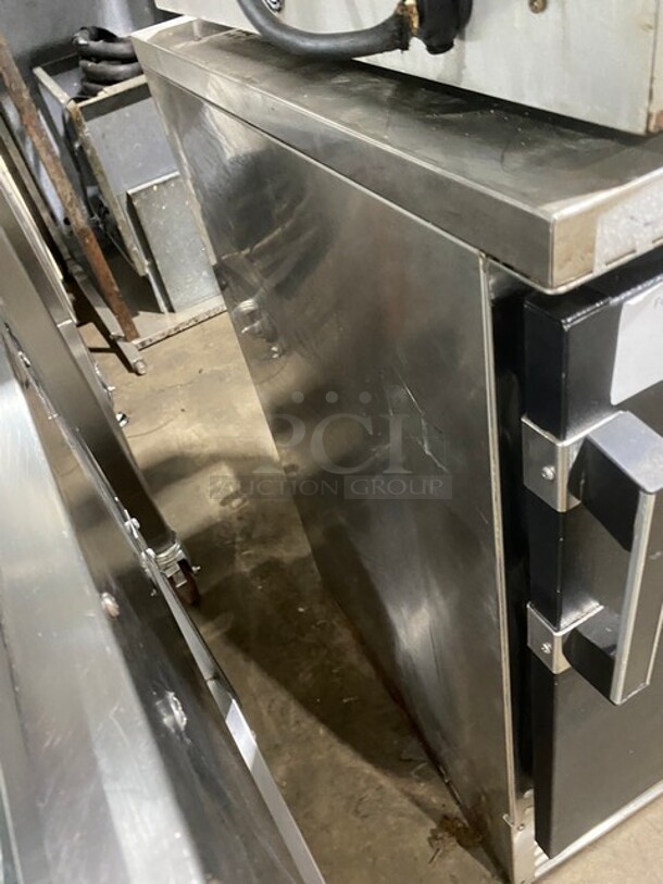Krowne Commercial Undercounter Glass Chiller! All Stainless Steel! Model: FMC24BSR SN: 0100810 115V 60HZ 1PH
 - Image 2 of 7