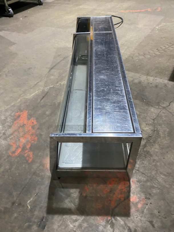 Yamasho Commercial Countertop Refrigerated Sushi Showcase Merchandiser! With 2 Sliding Rear Doors! Stainless Steel Body! Model: 1200NMSL SN: 2090152 115V 60HZ - Image 2 of 9