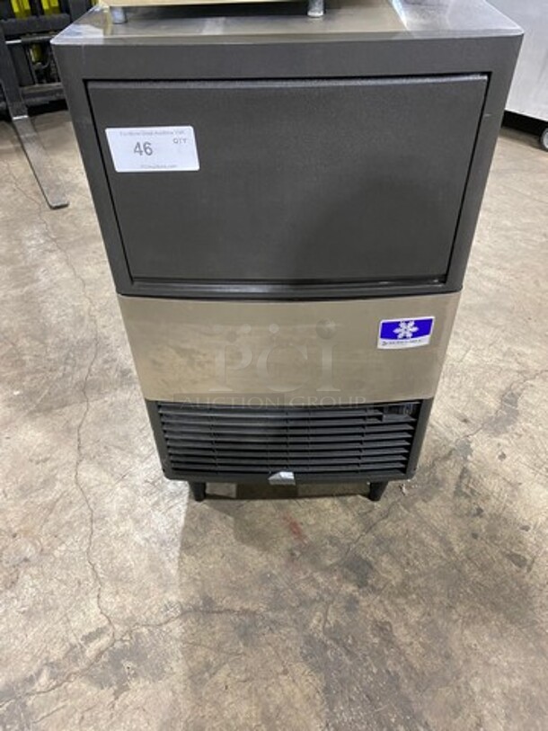 Manitowoc Commercial Undercounter Ice Maker Machine! All Stainless Steel! On Legs! Model: UDE0065A161B SN: 310468994 115V 60HZ 1 Phase - Image 2 of 8