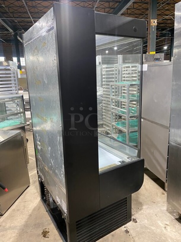 NICE! NEW!  Parisi Royal Commercial Refrigerated Open Grab-N-Go Case Merchandiser! With View Through Sides! With Front Cover! - Image 4 of 8