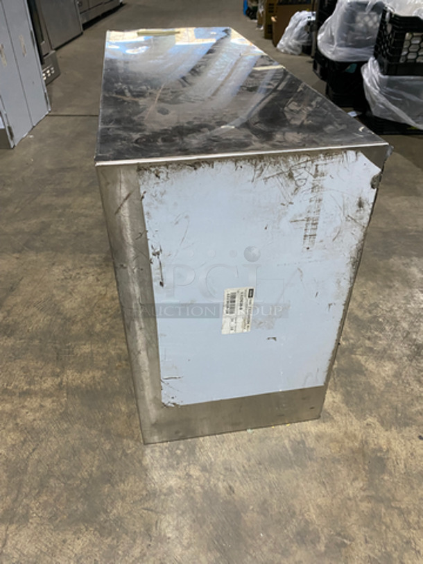 Commercial Heavy Duty 2 Door Wall Storage Cabinet! Solid Stainless Steel! - Image 4 of 7