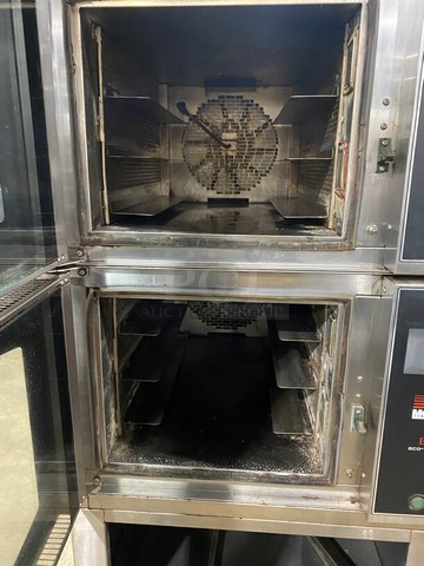 Mono Commercial Double Deck Convection Oven! With View Through Doors! All Stainless Steel! On Casters! - Image 5 of 11