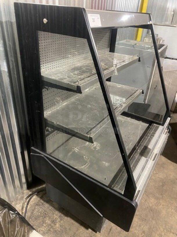 Hydra Kool Commercial Refrigerated Open Grab-N-Go Display Case! Solid Stainless Steel! MODEL KGLOF40S SN:15224021 1PH - Image 4 of 8