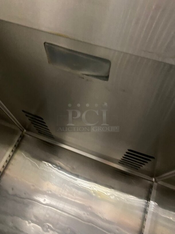 Victory Commercial Single Door Reach In Freezer! All Stainless Steel! On Legs! Model: FS1DS7EW SN: B0380890 115V 60HZ 1 Phase - Image 6 of 9