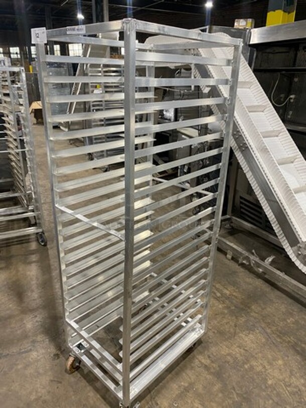 New! Channel Commercial Welded Pan Transport Rack! Model 400A On Casters! - Image 2 of 6