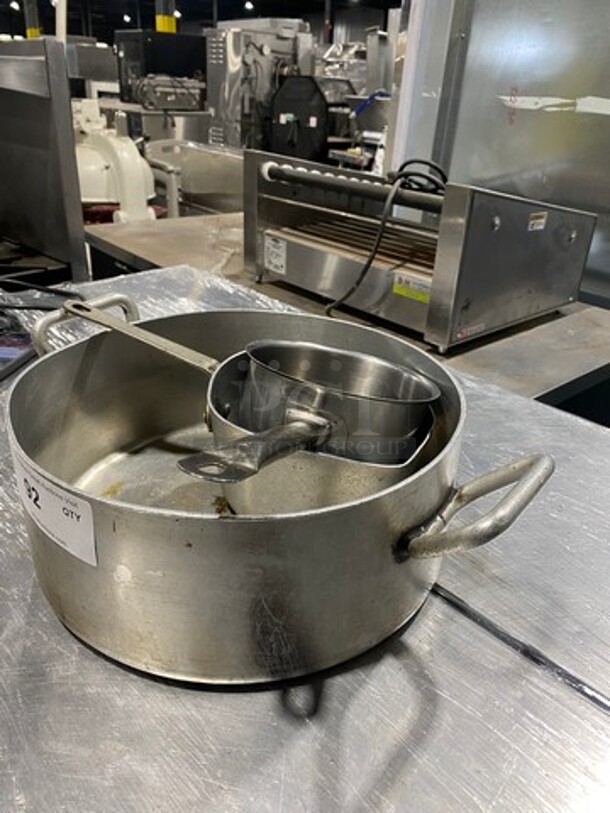 ALL ONE MONEY! MISCELLANEOUS! Saucepans And Stock Pot! With Handles! - Image 2 of 11