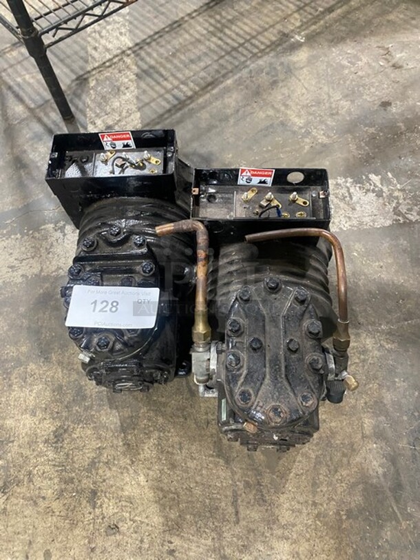 Emerson/Copeland Compressor! Model KALB-010E-CAV-600 Serial 18D99013R! 208/230V 1Phase! - Image 4 of 4