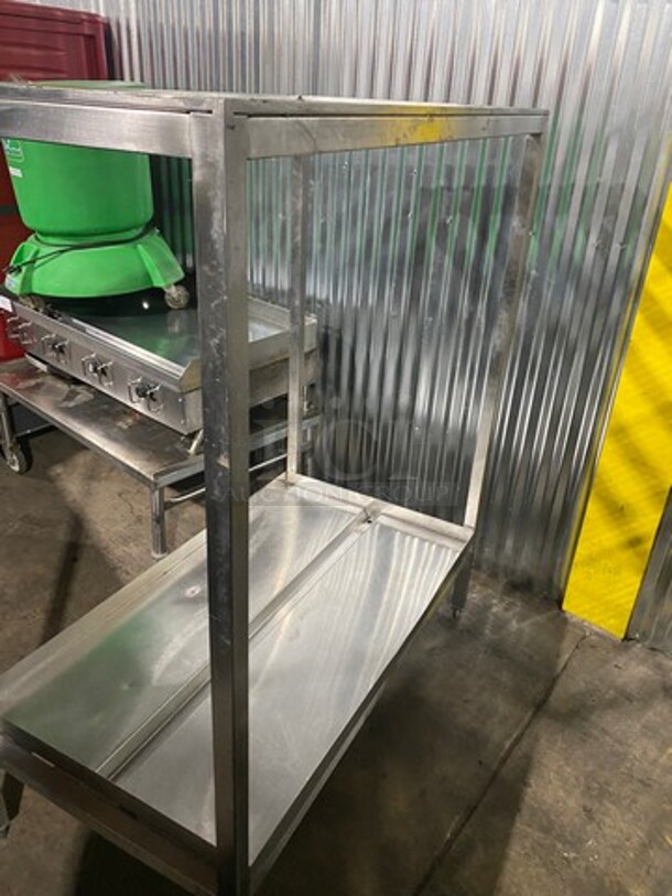 WOW! All Stainless Steel Commercial CUSTOM MADE Keg Rack! On Legs! - Image 3 of 8