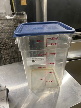 Poly Food Storing Containers!