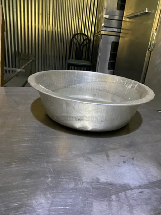 1 Metal Bowl And 1 Metal Perforated Bowl! - Image 3 of 4