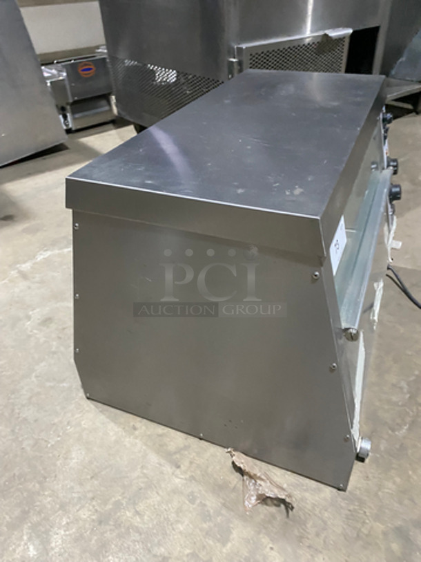 Commercial Countertop Heated Food Display Case! Front And Back Access Doors! Stainless Steel Body! - Image 2 of 9